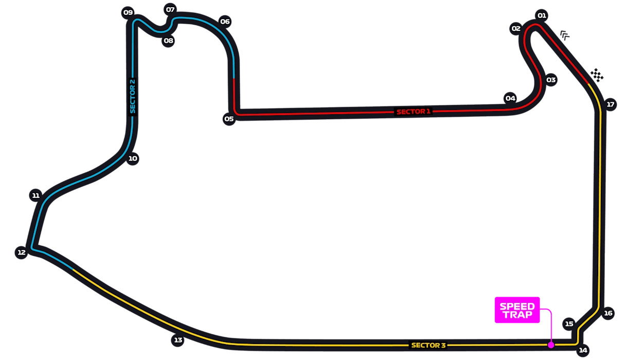 Detailed map of Las Vegas Strip Circuit